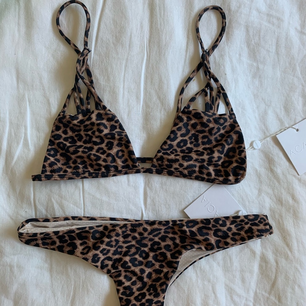 Acacia Leopard Bikini